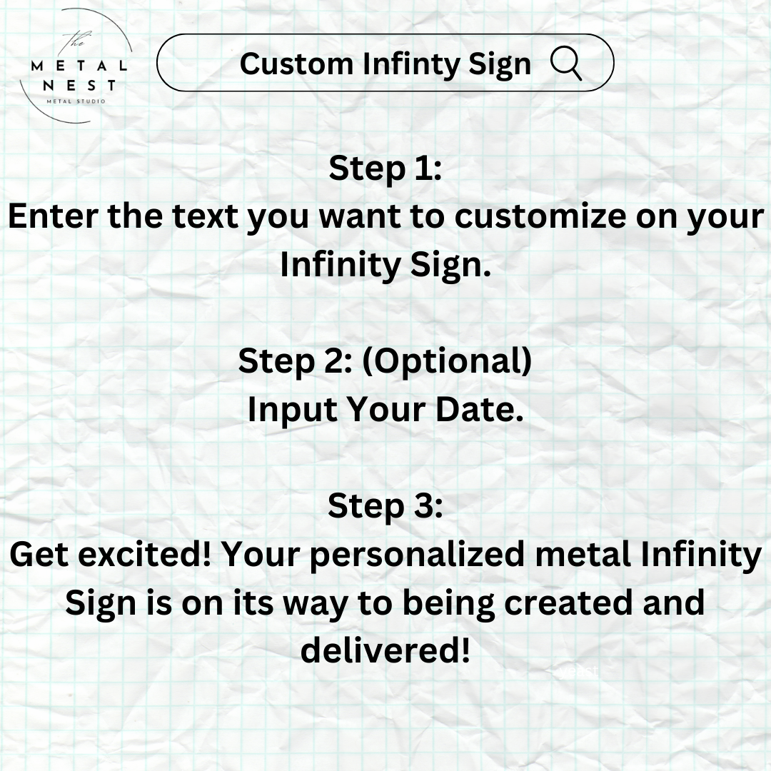 Custom Infinity Sign