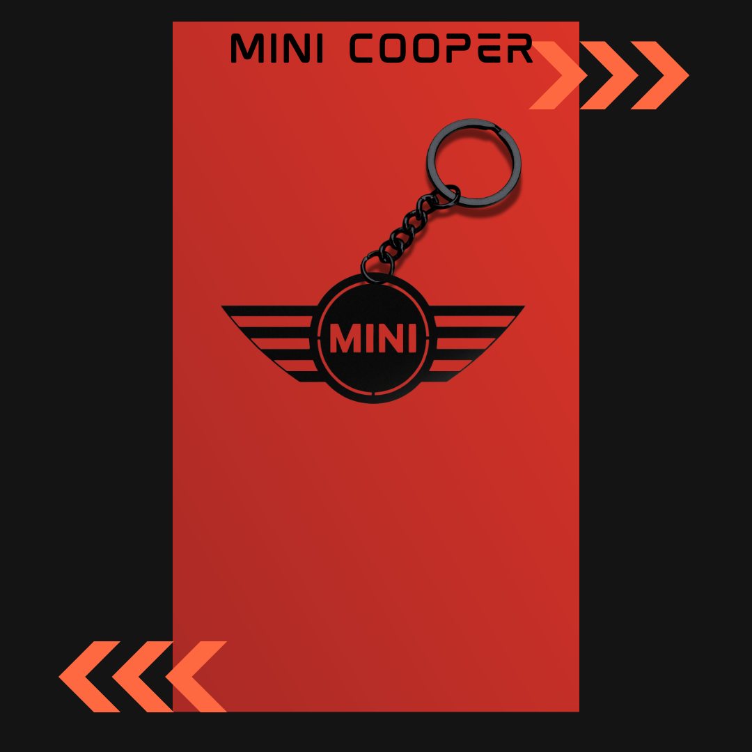 Mini Cooper Keychain