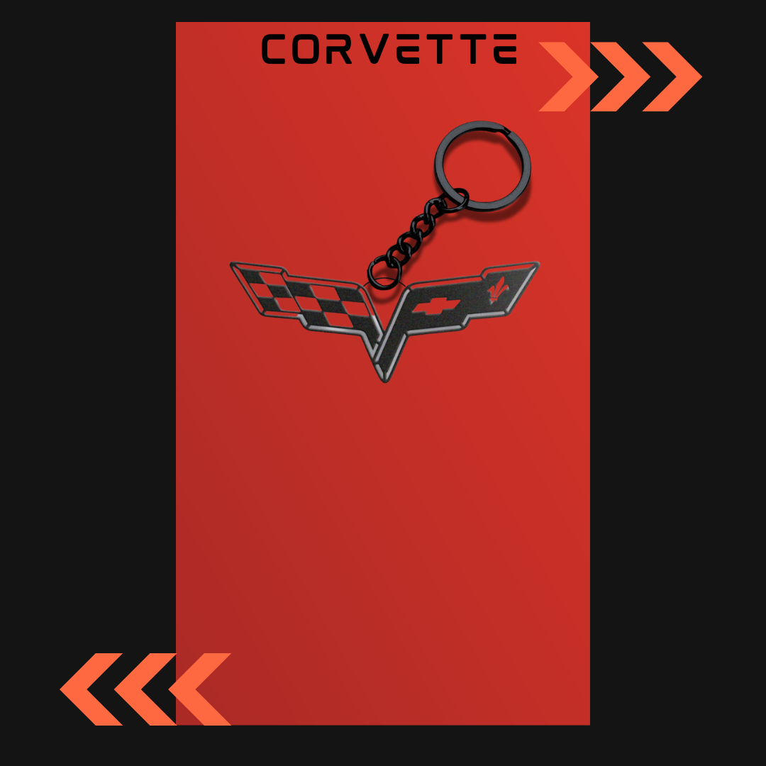 Corvette Keychain