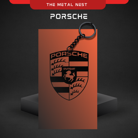 Porsche Keychain