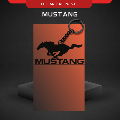Mustang Keychain