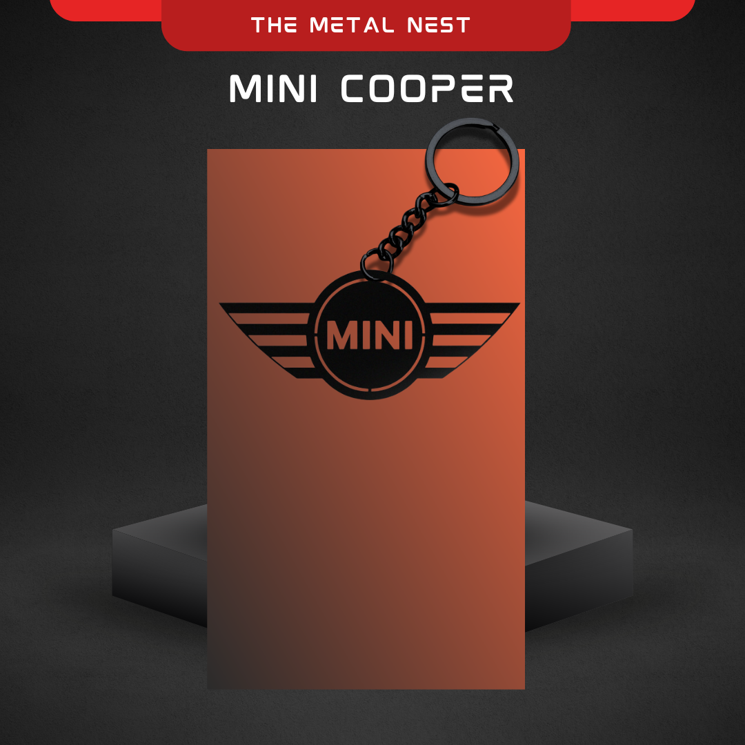 Mini Cooper Keychain