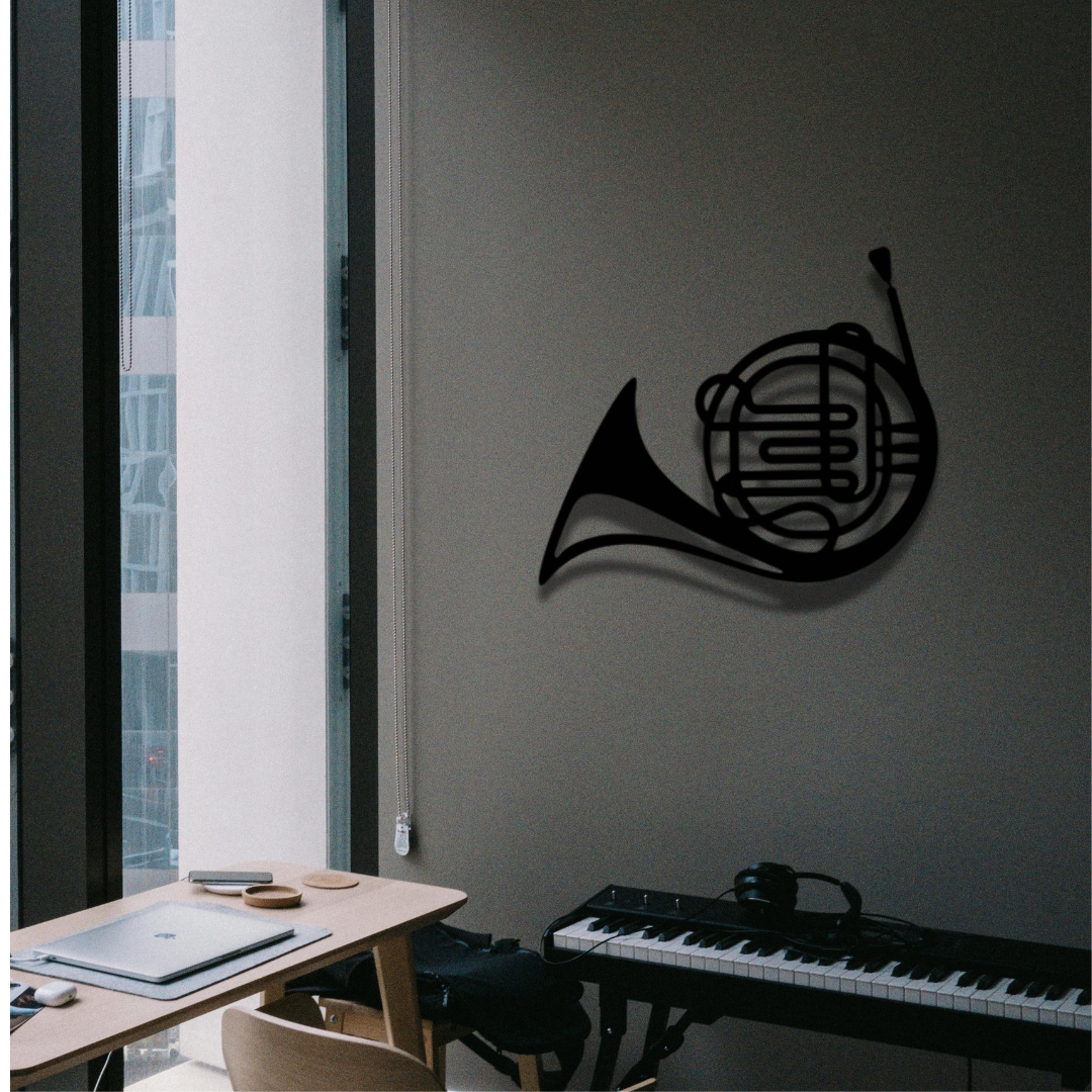 Saxophone Metal Wall Art