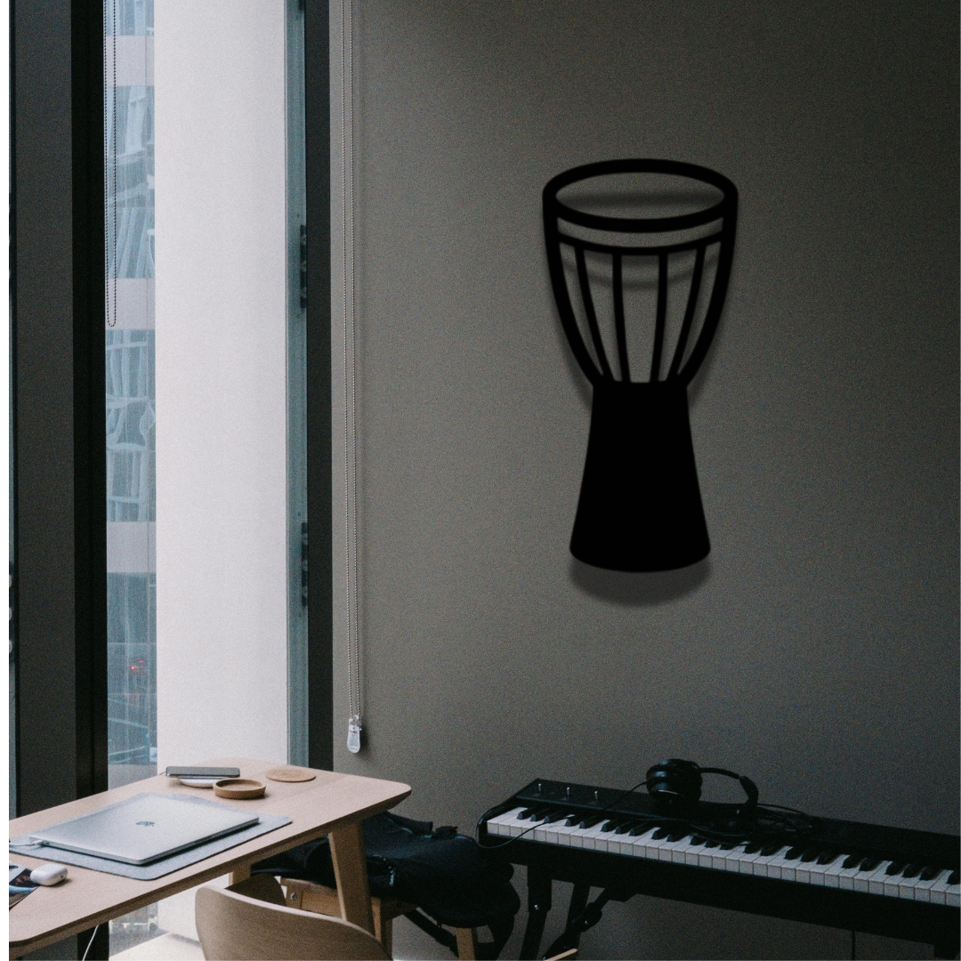 Darbuka Metal Wall Art