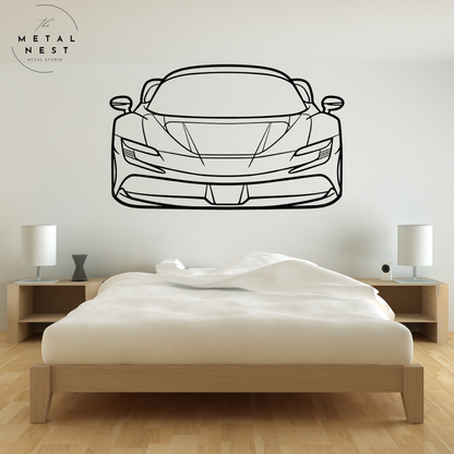 فيراري SF90 - الواجهة الأمامية