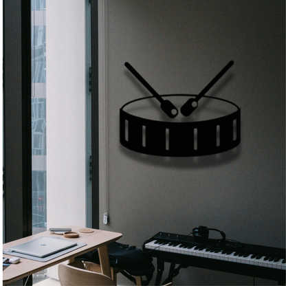 Drum Metal Wall Art