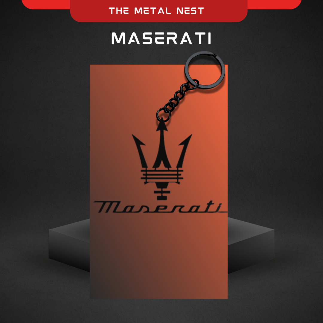 Maserati Keychain