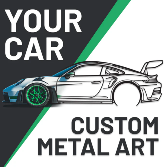 Custom Car Metal Wall Art