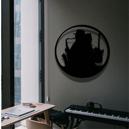 Instrument Metal Wall Art