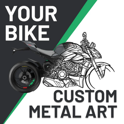 Custom Bike Metal Wall Art
