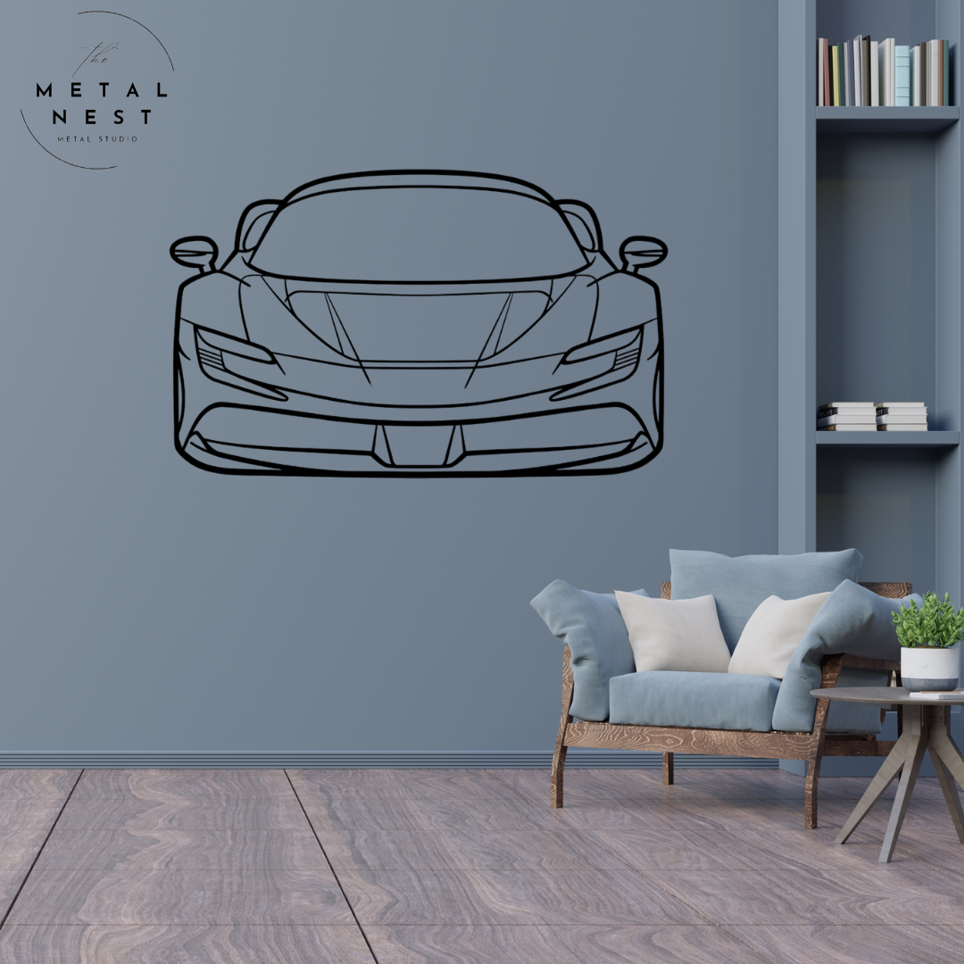 فيراري SF90 - الواجهة الأمامية