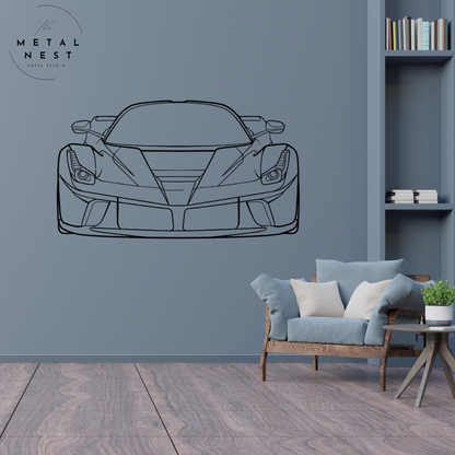 فيراري لافيراري الواجهة