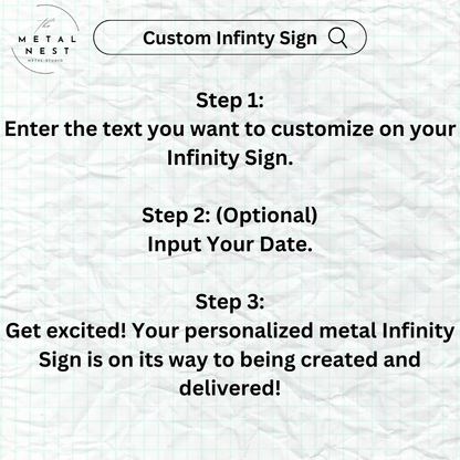 Custom Infinity Sign