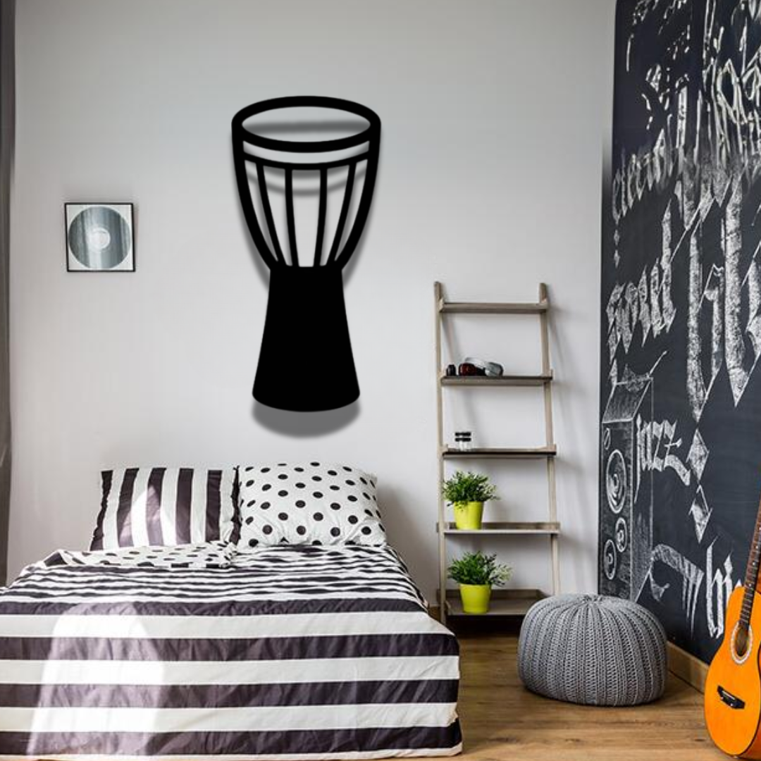 Darbuka Metal Wall Art