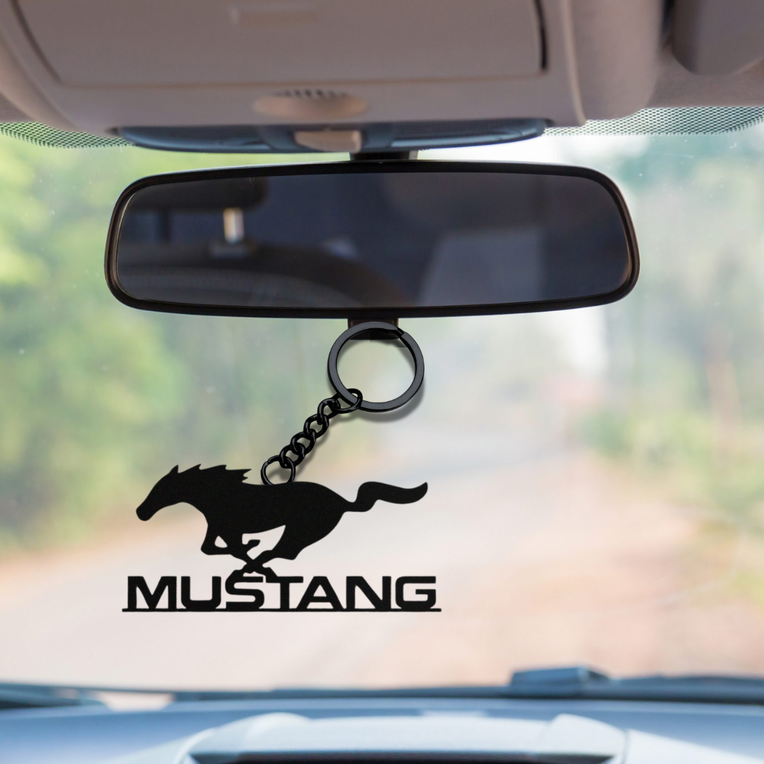 Mustang Keychain