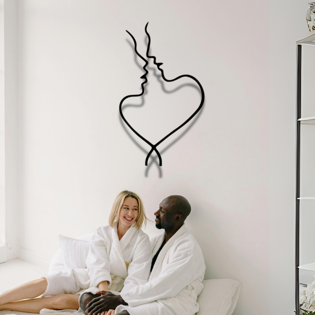 المرأة والرجل يحبان