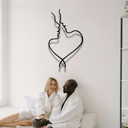 المرأة والرجل يحبان