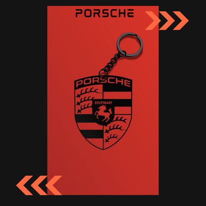 Porsche Keychain