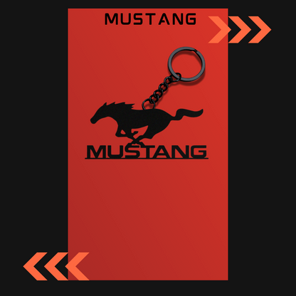 Mustang Keychain