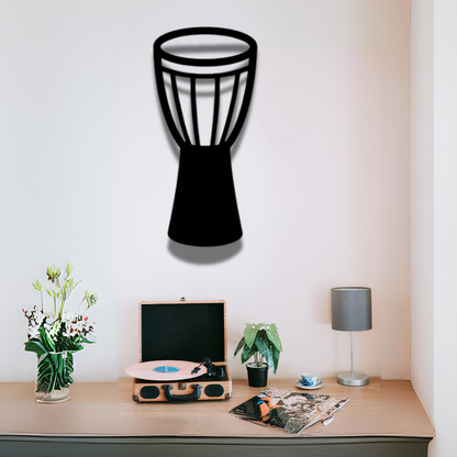 Darbuka Metal Wall Art
