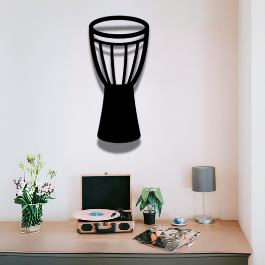 Darbuka Metal Wall Art