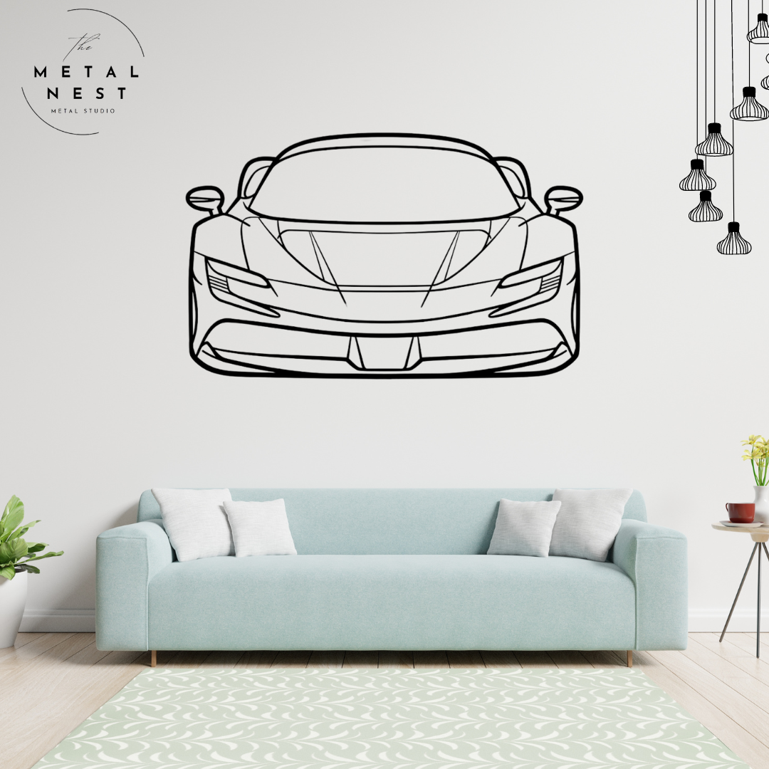 فيراري SF90 - الواجهة الأمامية