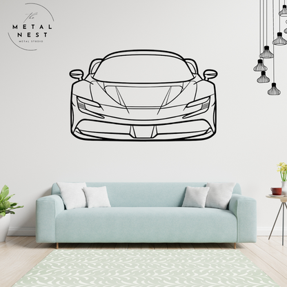 فيراري SF90 - الواجهة الأمامية