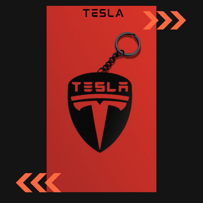 Tesla Keychain