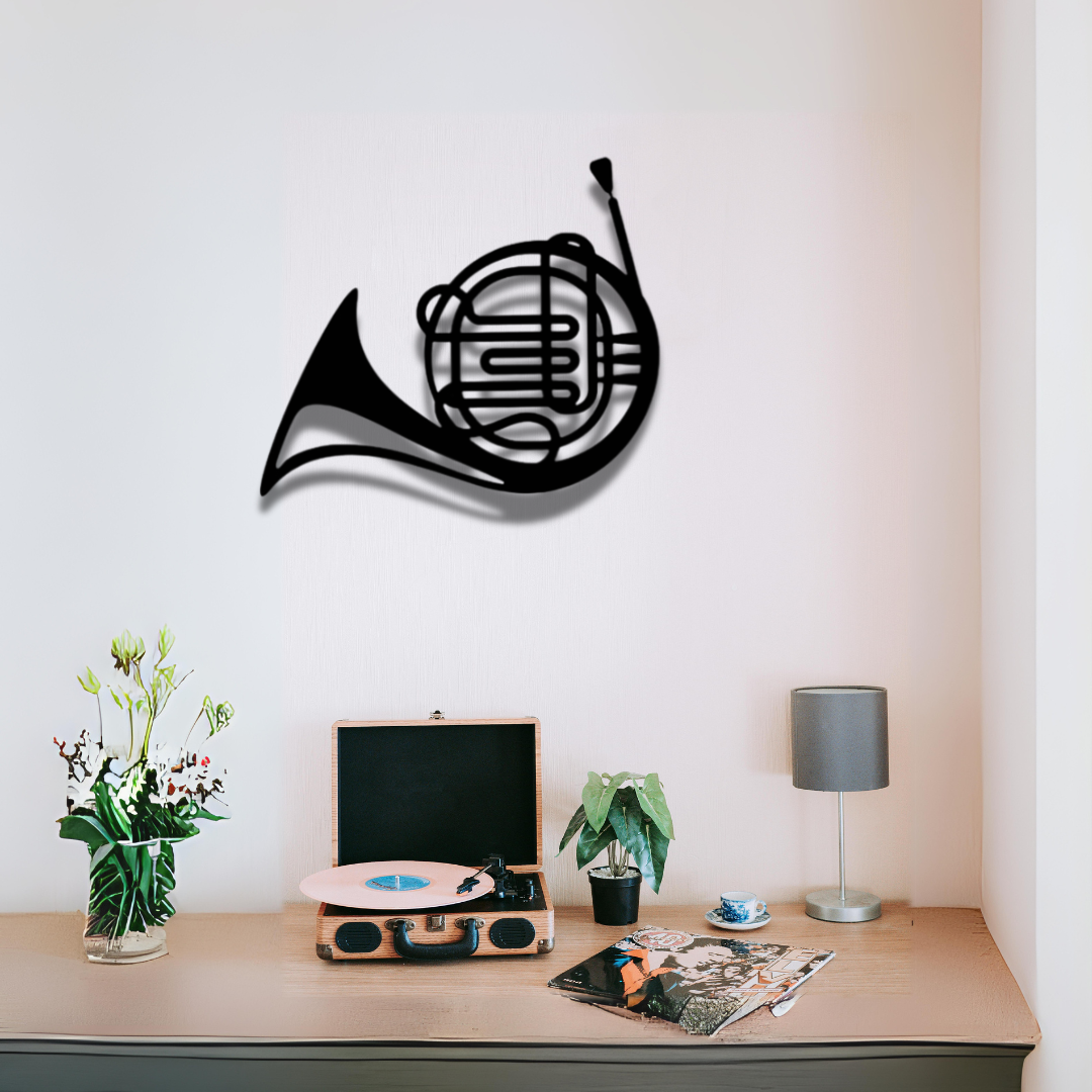 Saxophone Metal Wall Art