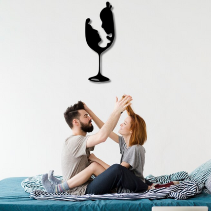 الحب والزجاج